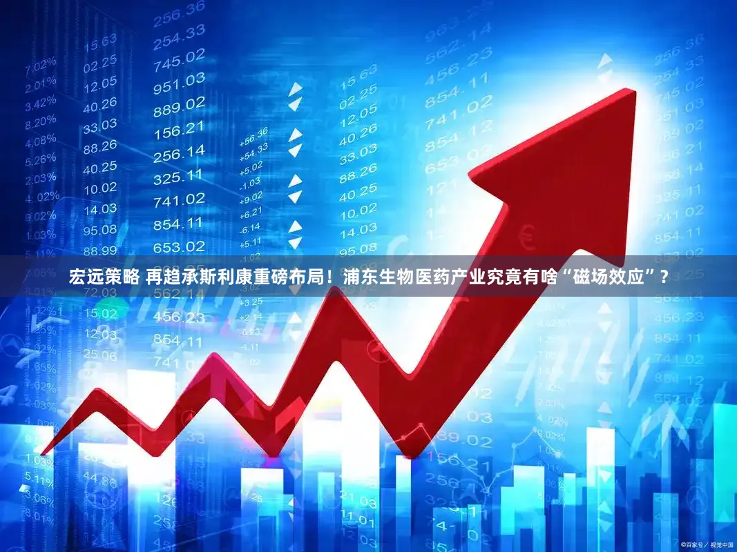 宏远策略 再趋承斯利康重磅布局！浦东生物医药产业究竟有啥“磁场效应”？