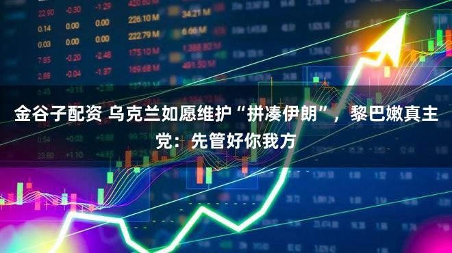 金谷子配资 乌克兰如愿维护“拼凑伊朗”，黎巴嫩真主党：先管好你我方