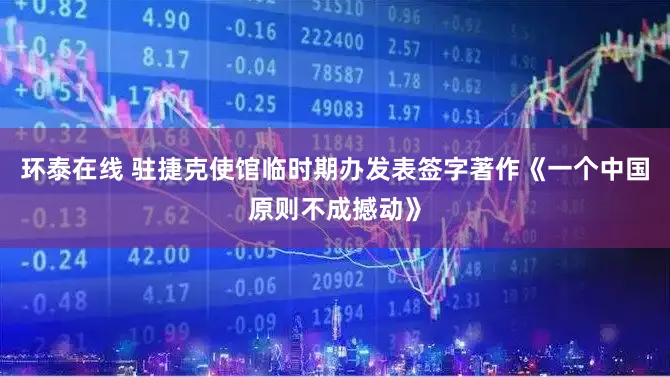 环泰在线 驻捷克使馆临时期办发表签字著作《一个中国原则不成撼动》
