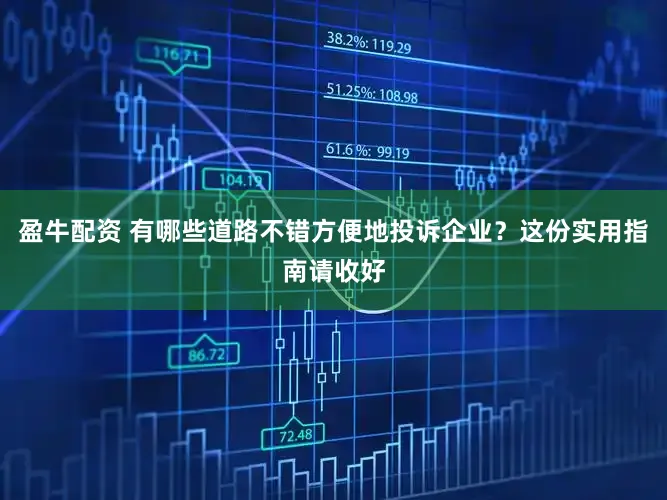 盈牛配资 有哪些道路不错方便地投诉企业？这份实用指南请收好