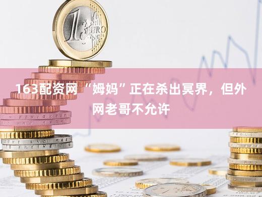 163配资网 “姆妈”正在杀出冥界，但外网老哥不允许