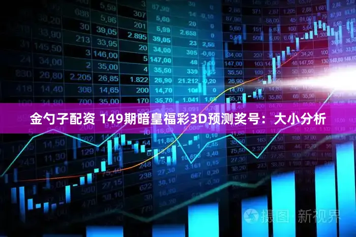 金勺子配资 149期暗皇福彩3D预测奖号：大小分析