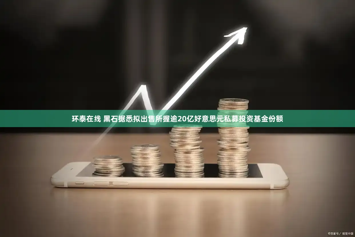 环泰在线 黑石据悉拟出售所握逾20亿好意思元私募投资基金份额