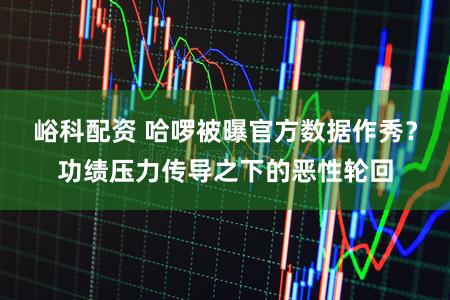 峪科配资 哈啰被曝官方数据作秀？功绩压力传导之下的恶性轮回