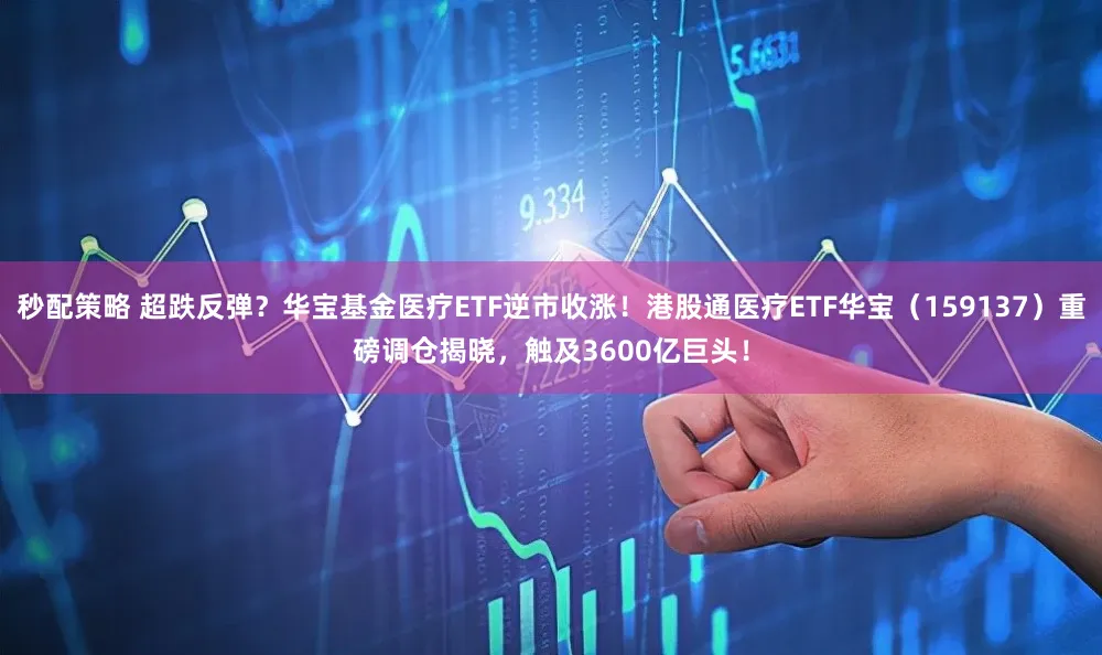 秒配策略 超跌反弹？华宝基金医疗ETF逆市收涨！港股通医疗ETF华宝（159137）重磅调仓揭晓，触及3600亿巨头！