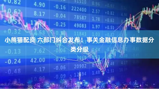 小熊猫配资 六部门纠合发布！事关金融信息办事数据分类分级